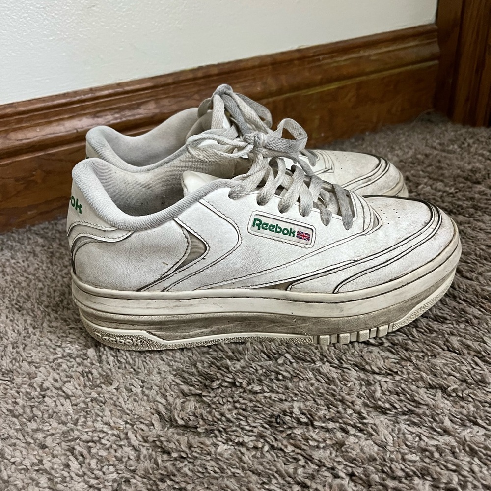 Reebok Off-White Athletic Shoes